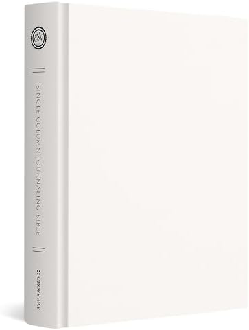 ESV Single Column Journaling Bible (Hardcover, Customizable Cover
